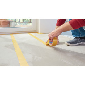 Rouleau ruban adhésif double face extra-fort spécial sols lisses Tesa 25m x 50mm
