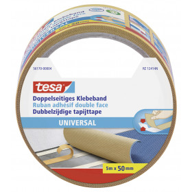 Ruban adhésif double face polyvalent Tesa universel 5m x 50mm