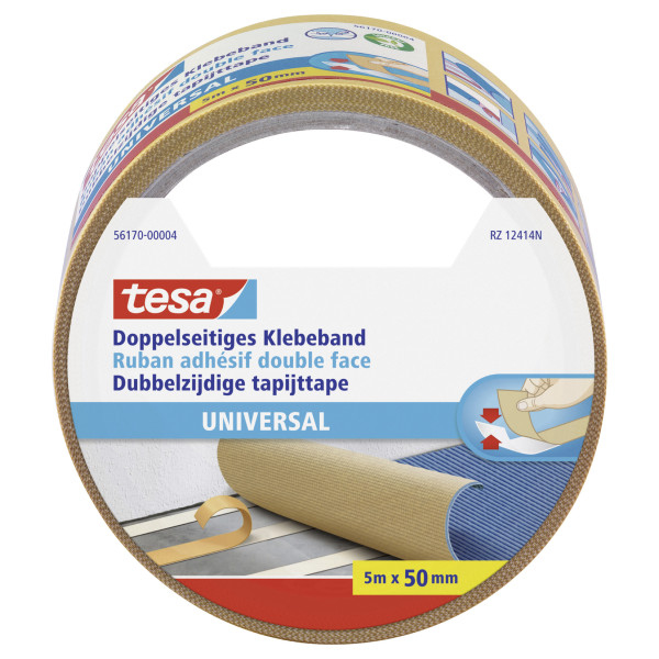 Ruban adhésif double face polyvalent Tesa universel 5m x 50mm