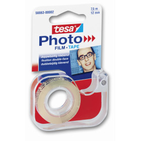 Ruban adhésif double face pour photos Tesa 7,5m x 12mm