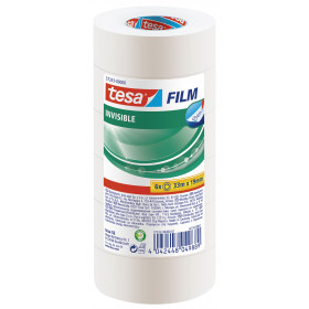 Lot de 6 rubans adhésif invisble Tesa 33m x 19mm