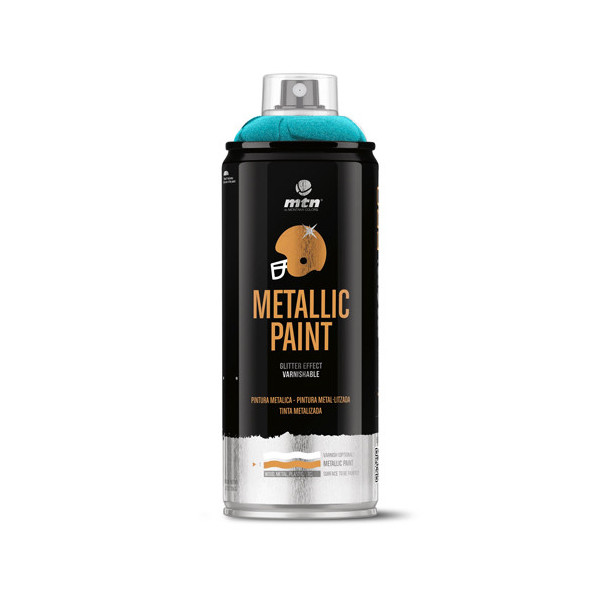 Bombe de peinture MTN Pro Metallic Paint Bleu