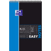 Bloc notes à spirales Oxford EasyNotes A4+ 160 pages grands carreaux