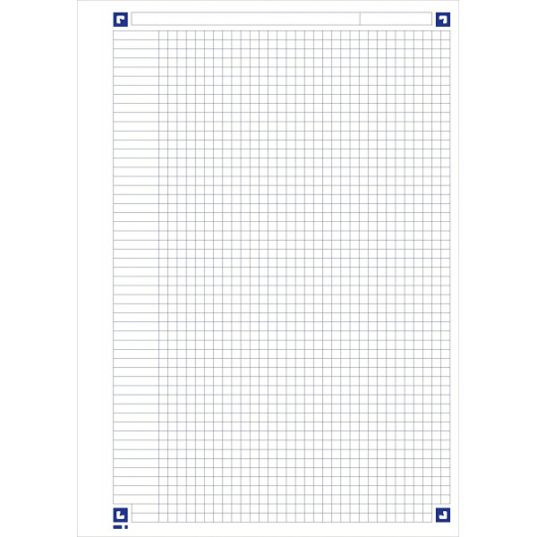 Cahier - A4 (21x29,7cm) - Petits carreaux - 160 pages - couverture en polypro - à spirale - Oxford