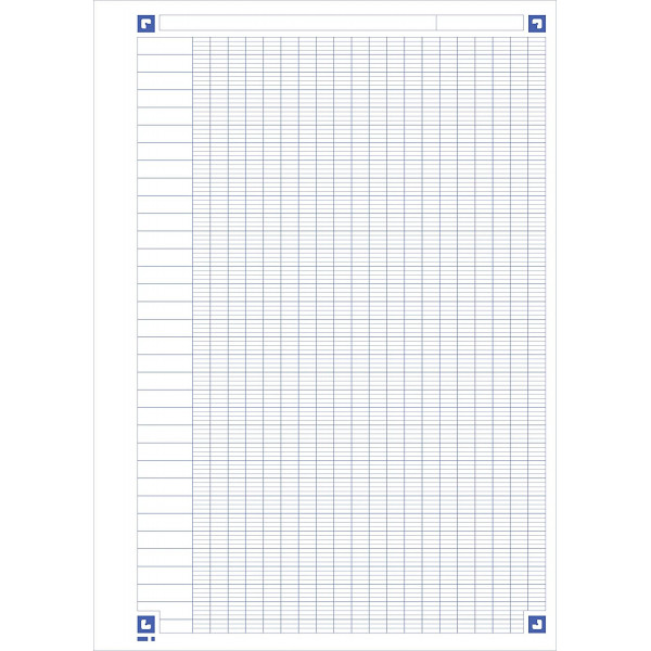 Cahier - A4 (21x29,7cm) - Grands carreaux - 160 pages - couverture en polypro - à spirale - Oxford - NomadBook