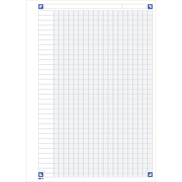 Cahier - A4 (21x29,7cm) - Grands carreaux - 160 pages - couverture en polypro - à spirale - Oxford