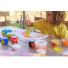 Gouache - Enfant - Scolaire - 12 couleurs vives - Pots de 35ml + pinceau - Jovi