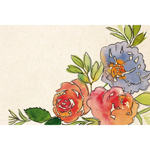 Feutres - Double pointe pinceau et ronde - 12 couleurs - Brush marker - Apli