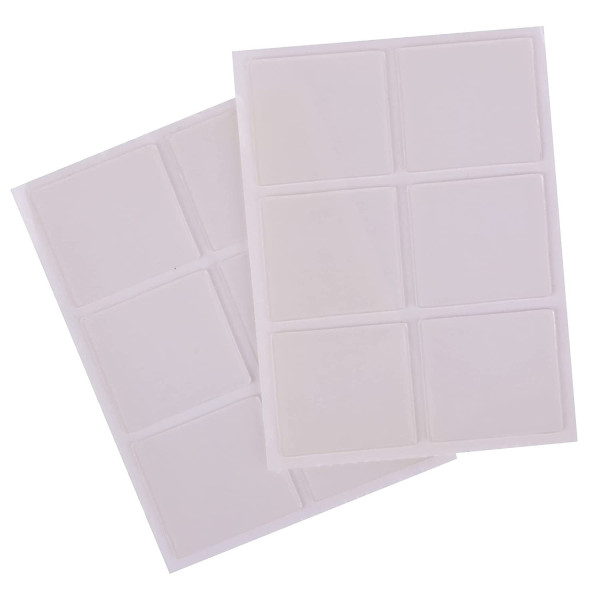 Adhésif double face rectangle Apli Power Dots 12 unités