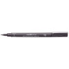 Feutre Uni Pin pointe fine pinceau brush gris foncé Uni Ball