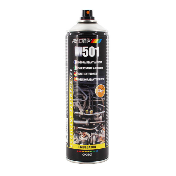 Bombe aérosol dégraissant à froid Motip M501 500ml