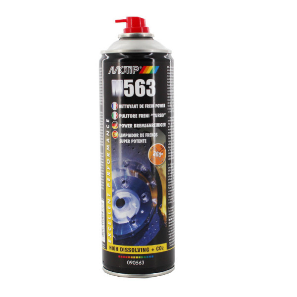 Bombe aérosol nettoyant de frein power Motip M563 500ml