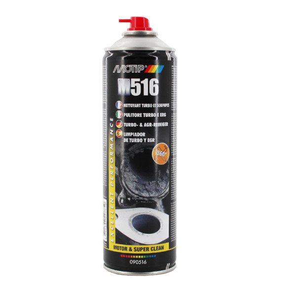 Bombe aérosol nettoyant turbo et soupapes Motip M516 500ml
