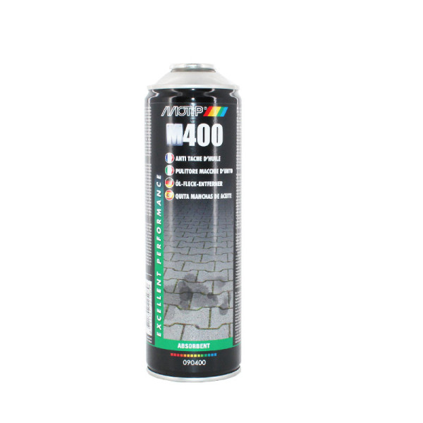 Bombe aérosol anti tâche d'huile Motip M400 500ml