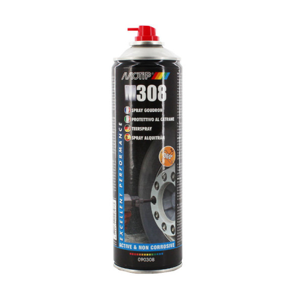 Bombe aérosol goudron de Norvège en spray Motip M308 500ml
