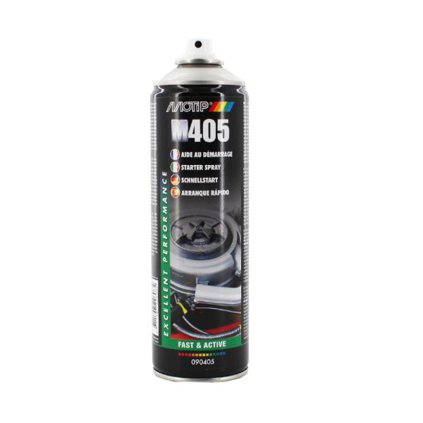 Bombe aérosol aide au démarrage Motip M405 500ml