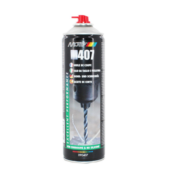 Bombe aérosol huile de coupe Motip M407 500ml
