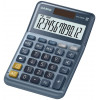 Calculatrice de bureau Casio MS-120EM batterie solaire bleu