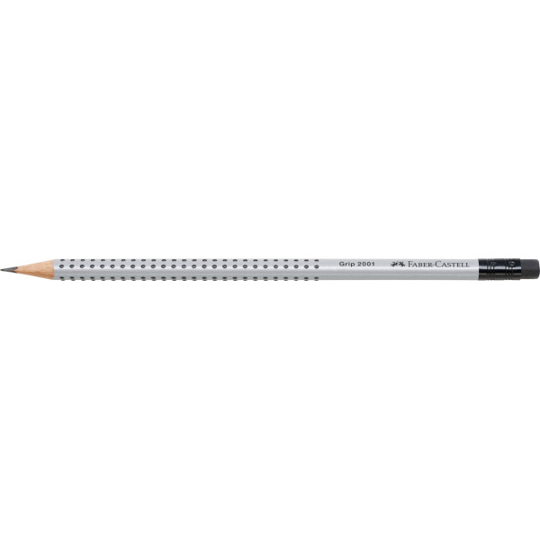 Crayon graphite HB Grip 2001 avec embout gomme Faber-Castell