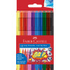 Etui de 10 feutres de couleur avec grip Faber-Castell