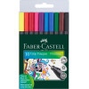 Pochette 10 feutres Grip Finepen Faber-Castell