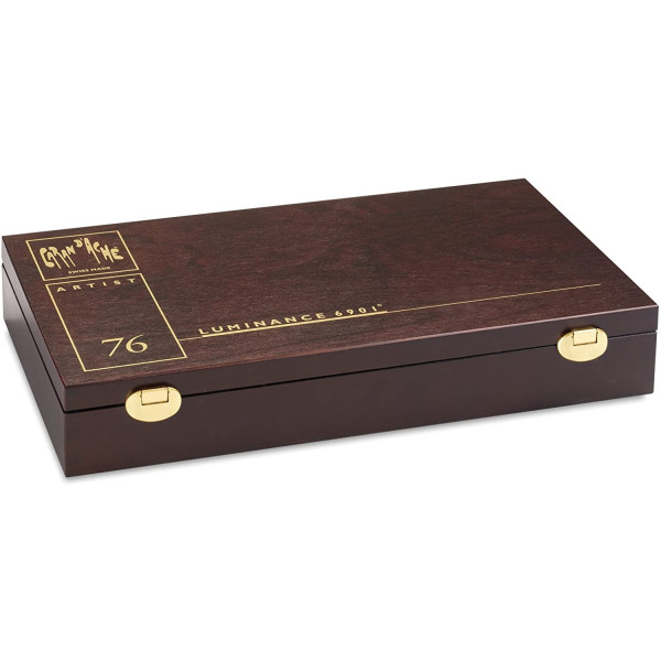 Coffret de 80 crayons de couleurs Caran d'Ache Luminance 6901