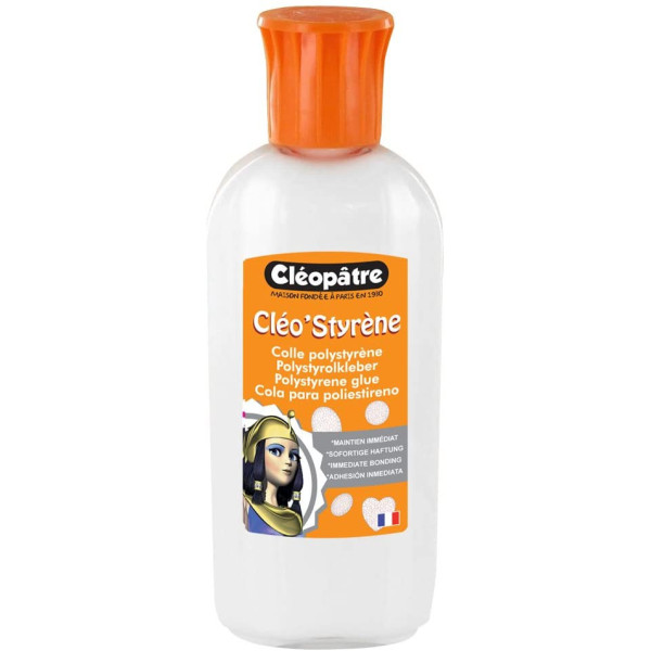 Flacon de colle polystyrène Cléo'Styrène 100ml Cléopâtre