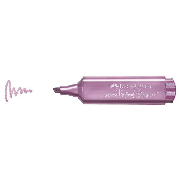 Surligneur TL 1546 Faber-Castell violet brillant métallisé