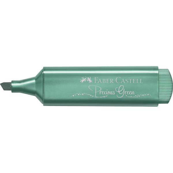 Surligneur TL 1546 Faber-Castell vert brillant métallisé