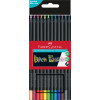 Etui de 12 crayons de couleur Black Edition Faber-Castell