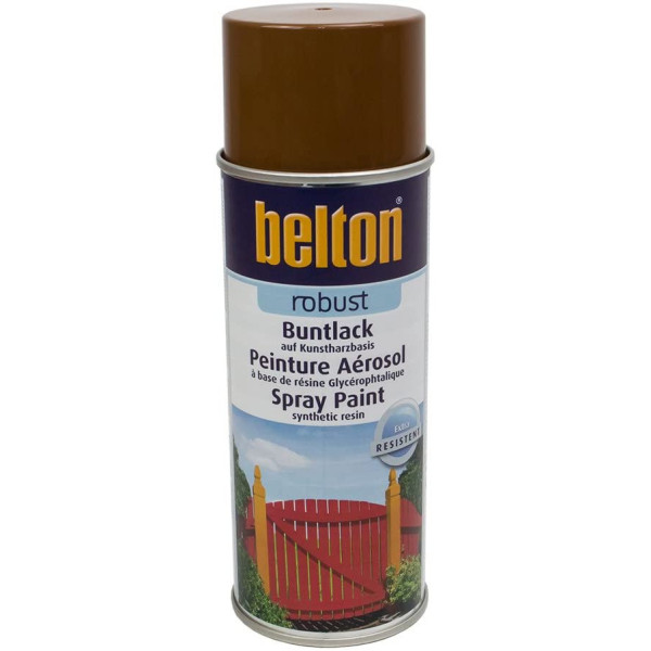 Bombe de peinture Belton Robust RAL 8007 Brun fauve 400ml