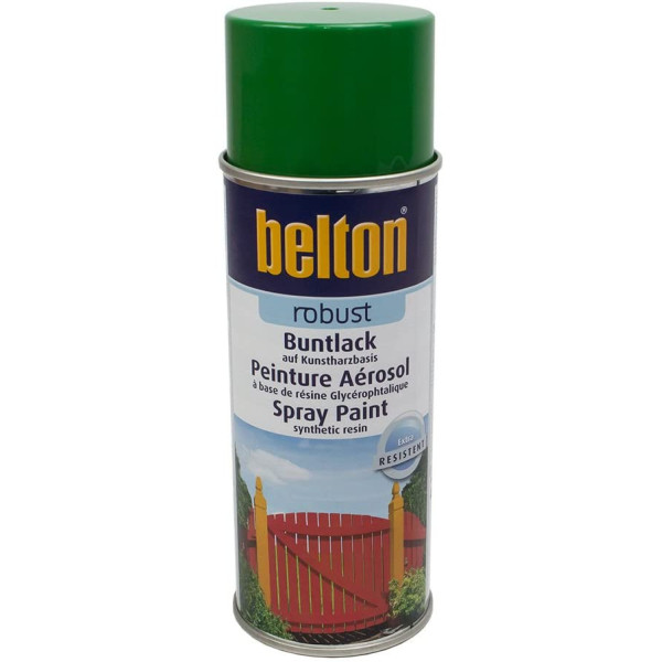 Bombe de peinture Belton Robust RAL 6001 Vert émeraude 400ml