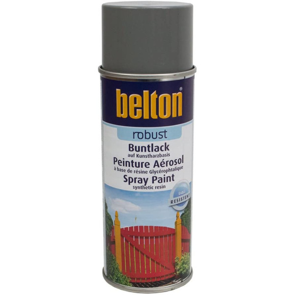 Bombe de peinture Belton Robust RAL 7005 Gris souris 400ml