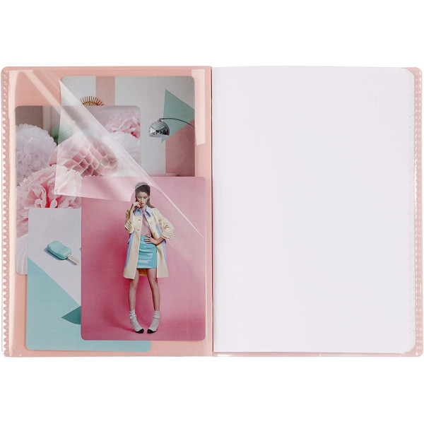 Cahier - 24x32(cm) - Grands carreaux - 96 pages - couverture en polypro - sans spirale - Clairefontaine - Koverbook