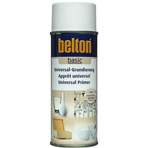 Bombe de peinture Belton apprêt universel blanc 400ml