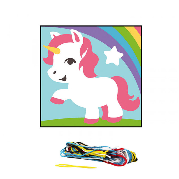 Kit de canevas pour enfant Seg de Paris motif licorne