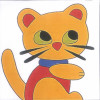 Kit de canevas pour enfant Seg de Paris motif petit chat
