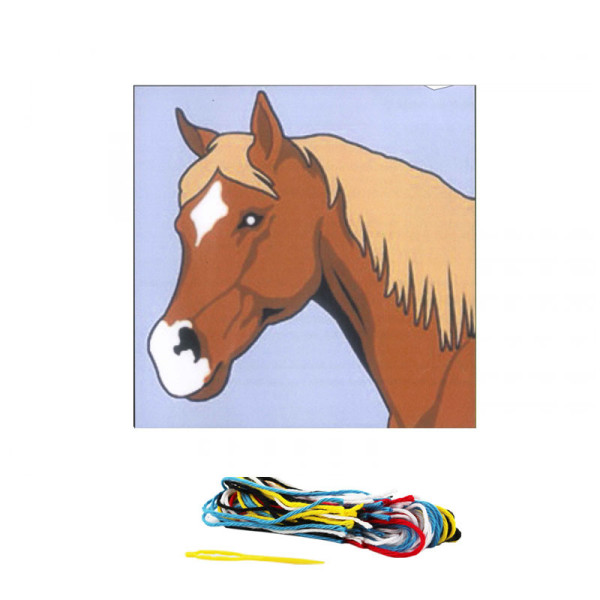 Kit de canevas pour enfant Seg de Paris motif cheval