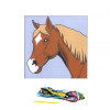 Kit de canevas pour enfant Seg de Paris motif cheval