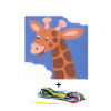 Kit de canevas pour enfant Seg de Paris motif girafe