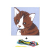 Kit de canevas pour enfant Seg de Paris motif chaton