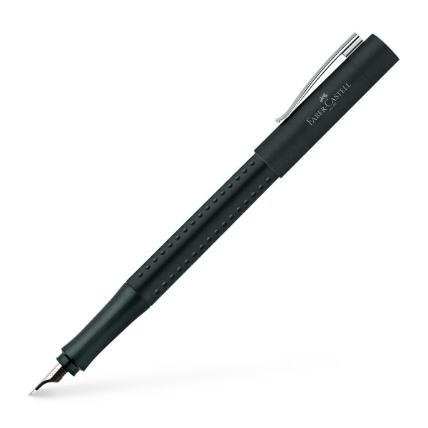 Stylo plume Grip 2011 M Faber-Castell noir