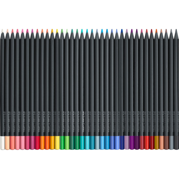 Etui de 36 crayons de couleur Black Edition Faber-Castell