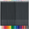Etui de 24 crayons de couleur Black Edition Faber-Castell