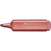 Surligneur TL 1546 Faber-Castell rouge brillant métallisé