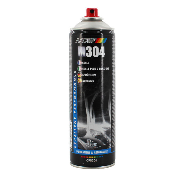 Bombe aérosol de colle Motip M304 500ml