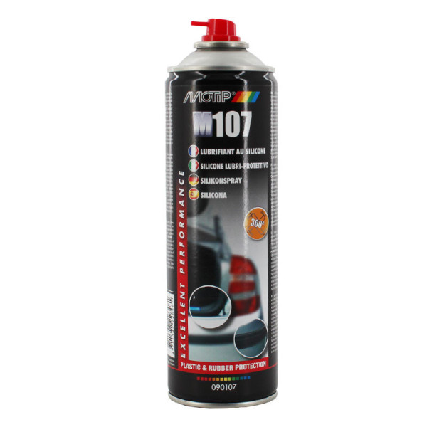 Bombe aérosol lubrifiant au silicone Motip M107 500ml