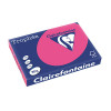 500 Feuilles A3 - 80G - Couleur Vives - Rose - Trophée Clairefontaine