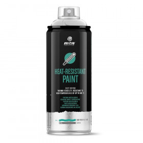 Bombe de peinture haute température - Argent - 400ml - MTN Pro
