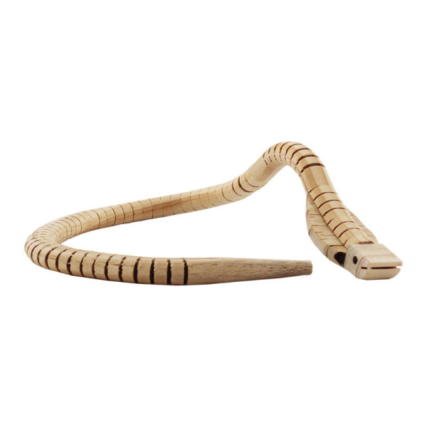 Cobra en bois naturel 60 cm